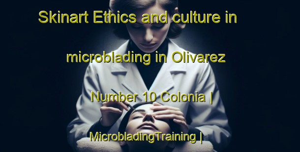 Skinart Ethics and culture in microblading in Olivarez Number 10 Colonia | MicrobladingTraining | MicrobladingClasses | SkinartTraining-United States